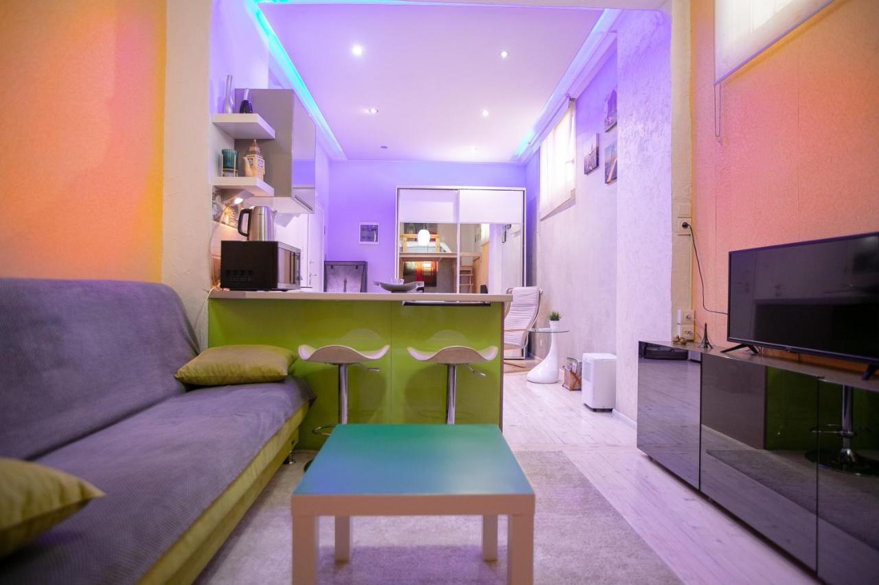 Orange And Blue Studio Downtown 5 Min From White Tower Apartment Thessaloniki Exterior photo